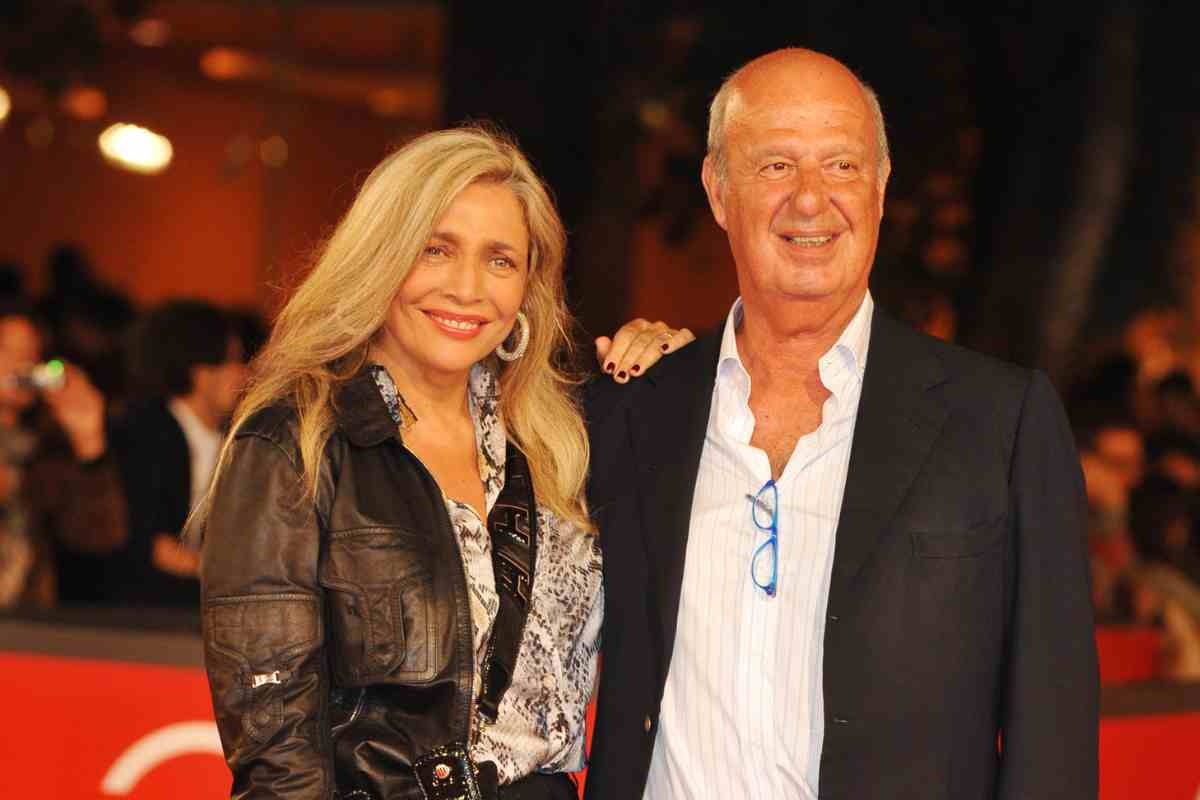 Mara Venier e Nicola Carraro